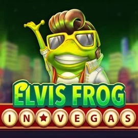 Elvis Frog In Vegas slot logo by BGAMING at Weiss Casino
