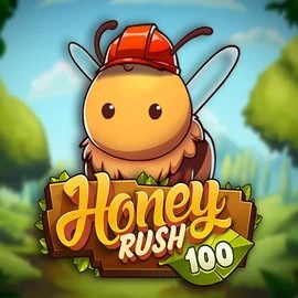Honey Rush 100 casino game by Play’n GO – featured logo at Weiss Casino