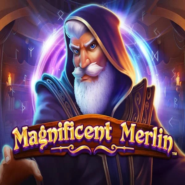 Magnificent Merlin slot icon by Greentube, available at Weiss Casino