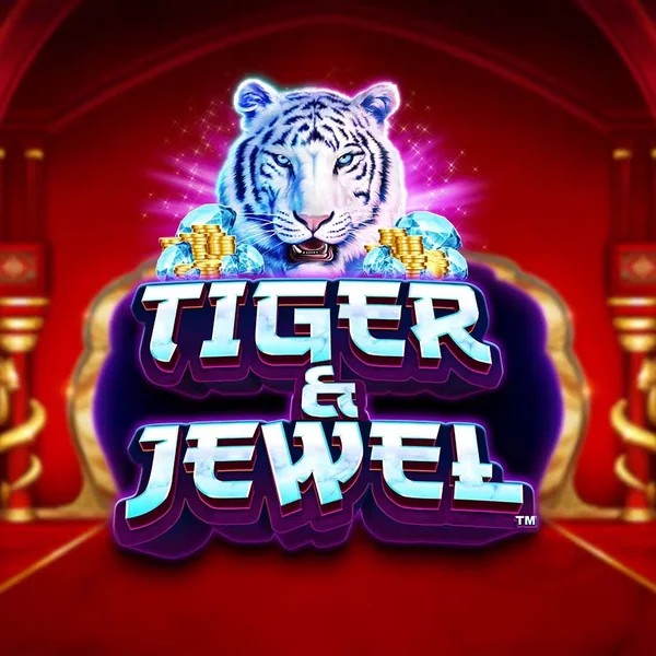 Tiger and Jewel online game logo by Greentube on weisskaszino.org