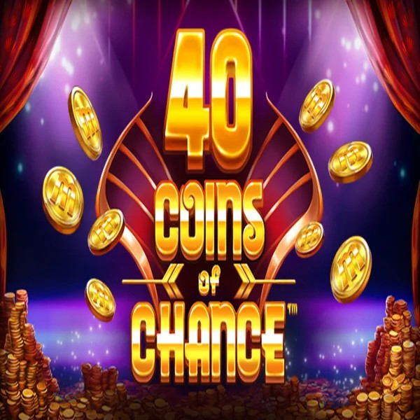 40 Coins of Chance online game logo by SYNOT Games on weisskaszino.org