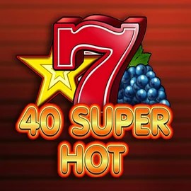 40 Super Hot slot icon by Amusnet Interactive, available at Weiss Casino