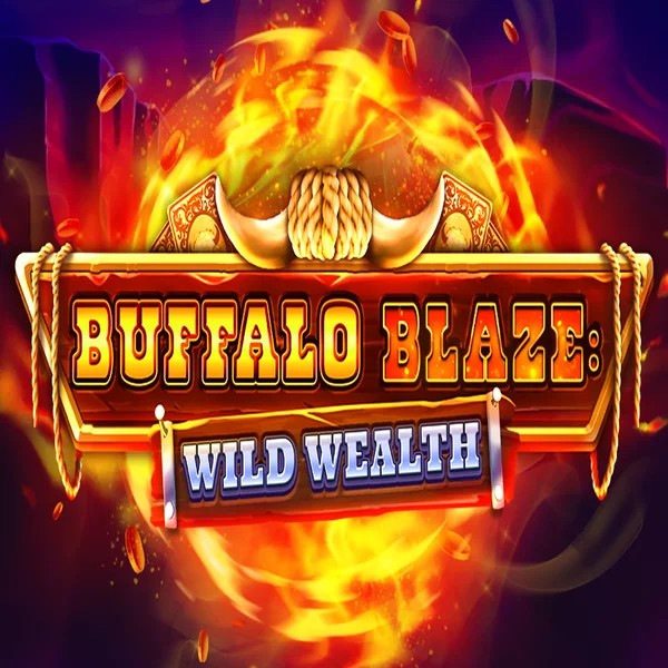 Buffalo Blaze Wild Wealth logo by OctoPlay Weiss Casino