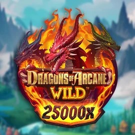 Try Dragons of Arcane Wild slot by Foxium on weisskaszino.org – logo image