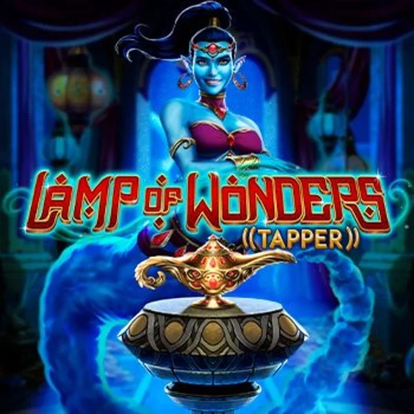Lamp Of Wonders Tapper by Greentube, showcased at weisskaszino.org – game logo