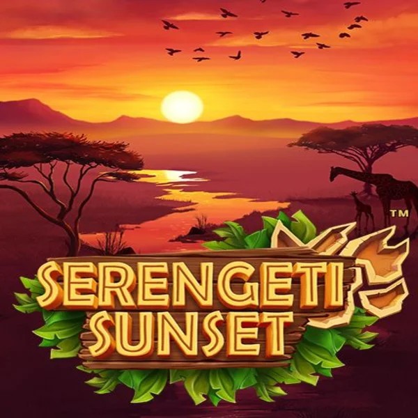 Serengeti Sunset by Skywind Group, showcased at weisskaszino.org – game logo